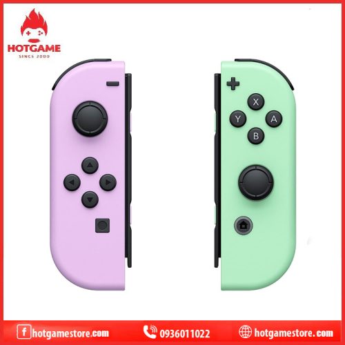 Tay cầm Joy-con Pastel Purple-Pastel Green 2