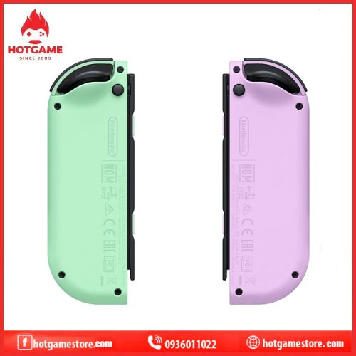Tay cầm Joy-con Pastel Purple-Pastel Green 2