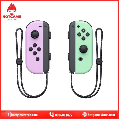 Tay cầm Joy-con Pastel Purple-Pastel Green 2